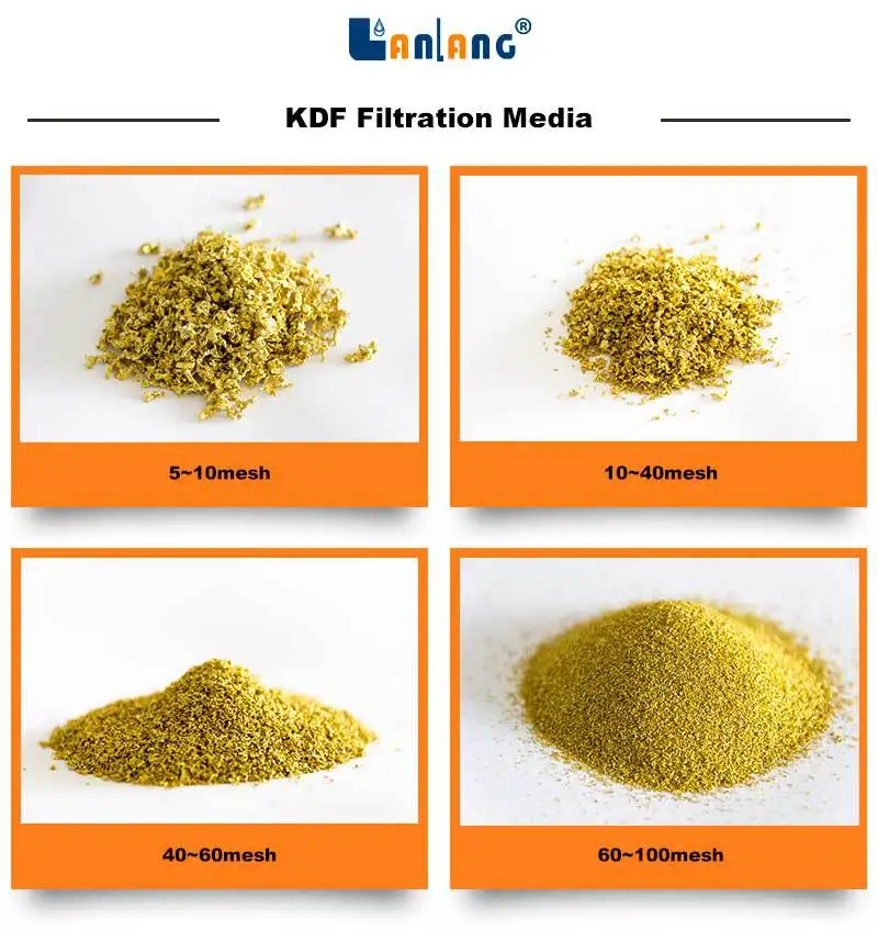 Top Quality5100 Mesh KDF Filter Media For Water Softener And Purifier