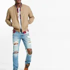 New Jeans Jeans 2019 Euro Fashion Hot Sale New Style Hole Denim Jeans Men Skinny Jeans