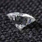 Wuzhou Cheapest Top Clarity Quality D E F G H I J Color Natural Clear White Round Synthetic Moissanite