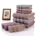 Bamboo Towel Face Custom Factory Direct Sale High End Bamboo Fiber Hotel Towel Face Towel
