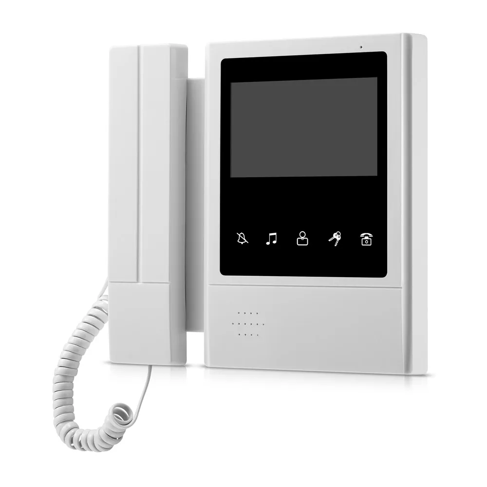 4.3inch monitor with HD camera doorbell kit 4wire video intercom system door video phone interphone