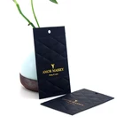 Gold Tags Personalized Price Tags Wholesale Personalized Gold Foil Embossed Hang Tags For Clothes