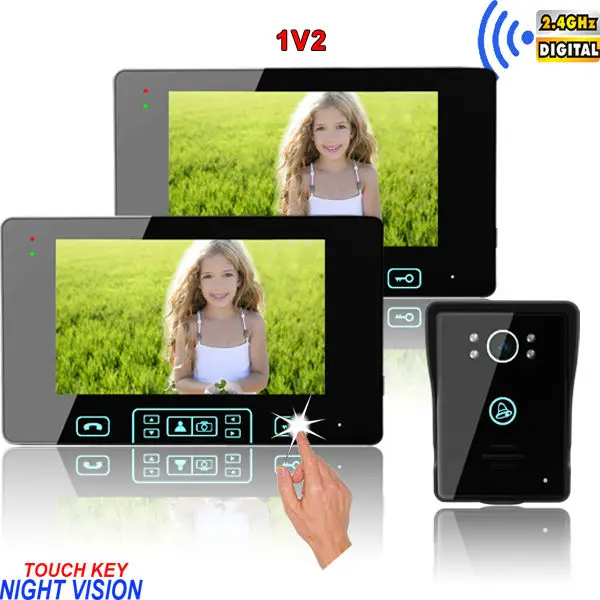 2.4 ghz digital wireless video door phone