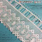 Lace And Trims Lovely Lace Polyester Chemical Embroidered Lace Trim