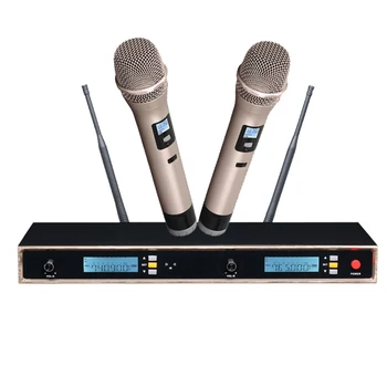 New Design for karaoke party for business meetings wireless microphone receiver