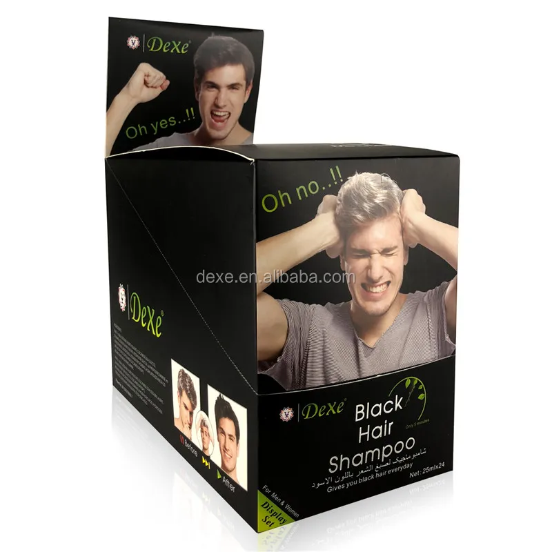 Hair Shampoo,hair Dye for Men High Quality Professional Yucaitang Fast Black Cream Adults Male Permanent Depend on Quantity