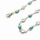 Fashion Jewelry Turkish Silver Necklace Wholesale Fashion Statement Jewelry Turkish Silver Evil Eye Necklace Jewelry