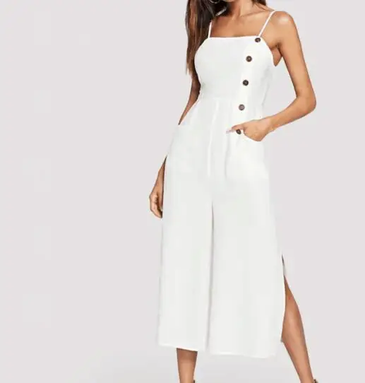 front slit jumpsuit