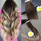 Skin Tape Weft Extensions Hair Factories Tape In Hair Extension Hot Beauty Virgin Brazilian Hair Skin Tape In Hair Weft 100% Human Hair Extensions