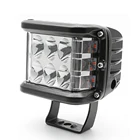 Light Strobe Auto Work Cube Side Shooter LED Pod Light 60W Amber Strobe LED Work Light