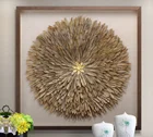 Handmade Art Handmade Framed Shadow Box Feather Art Craft Painting For Living Room Decoration