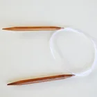 Knitting Needles Needle 2.0-12.0mm Carbonized Single Point Bamboo Knitting Needles Yarn Hand Knitting Needle Set