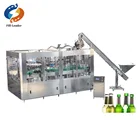 Carbonated Drink Machine 3in1 Automatic Monoblock Glass Bottle Carbonated Drink Filling Machine
