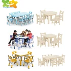 Kindergarten Kids Furniture Childhood Ranch Series Kindergarten Preschool Wholesale Plastic Kids School Furniture