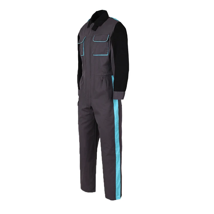Unisex Coverall Overall Boiler Suit Workwear Mens Garage Uniform Boilersuit 