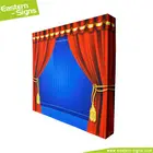 Trade Show Pop Up Display Standard Size Aluminum Trade Show Display Free Standing Magnet Pop Up Display