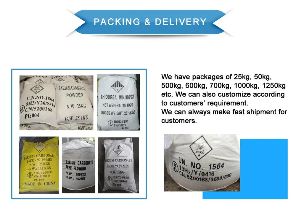 Barium Nitrate Ba(NO3)2 Powder China Factory