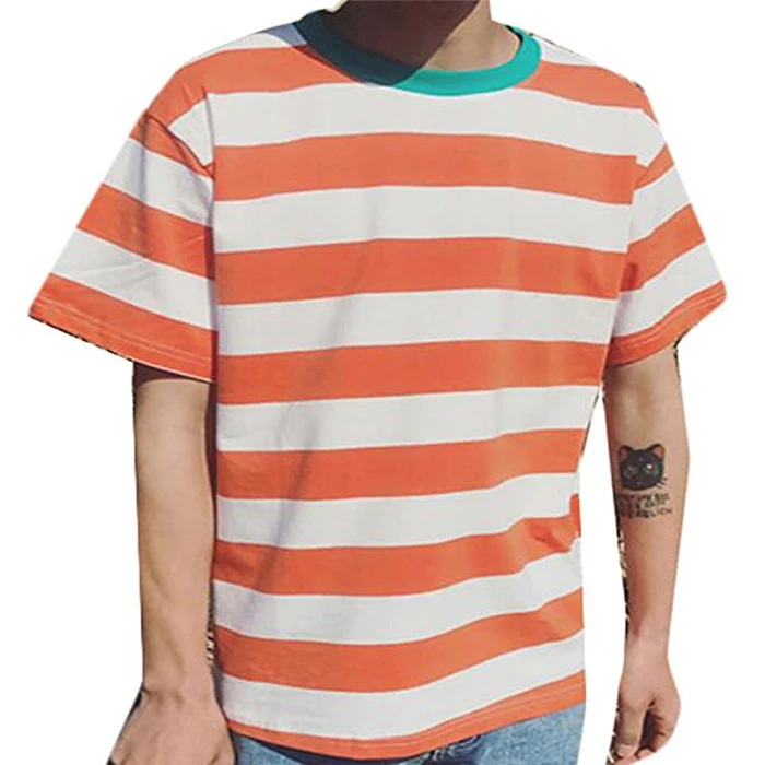 Wholesale Striped T-shirt Men ...