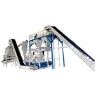 Wood Big Capacity Complete Wood Pellet Production Line For Rubber Wood Coffee Waste Wood Pallets