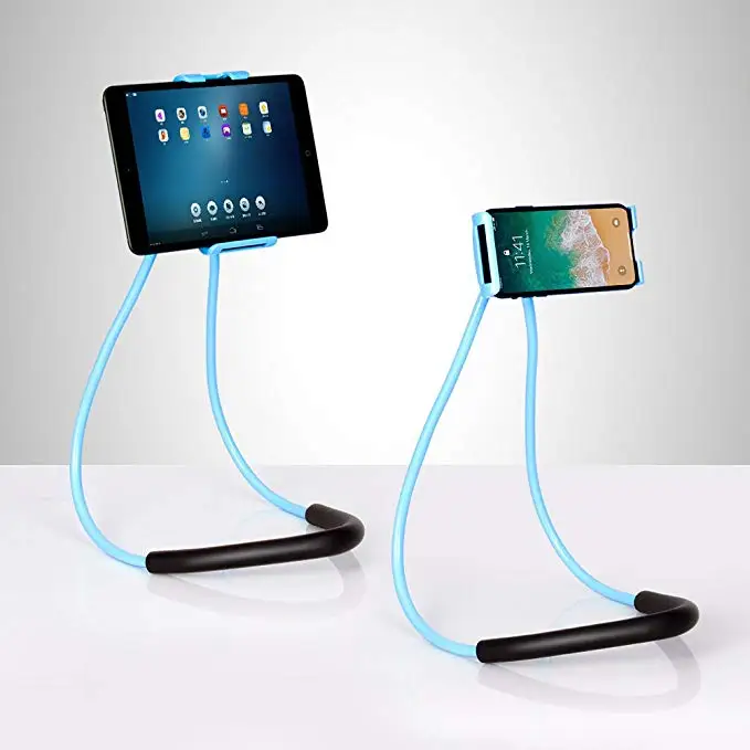 Mobile phone holder IPad Support Tablette téléphone Paresseux Support Universel Support Table de Chevet Paresseux Support Support Plat Color : E 