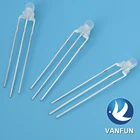 3 Led Led 3mm 3 Pins 3mm 2mm Tower Red-white Bi-color Common Cathode Led Diodes