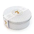 Tin Box Tin Box Large Big Round Tin Can Large Biscuit Cookie Cake Gift Metal Packaging Tin Box
