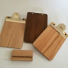 A5 Paper Quality Wooden Clipboard Holders with Match Stand