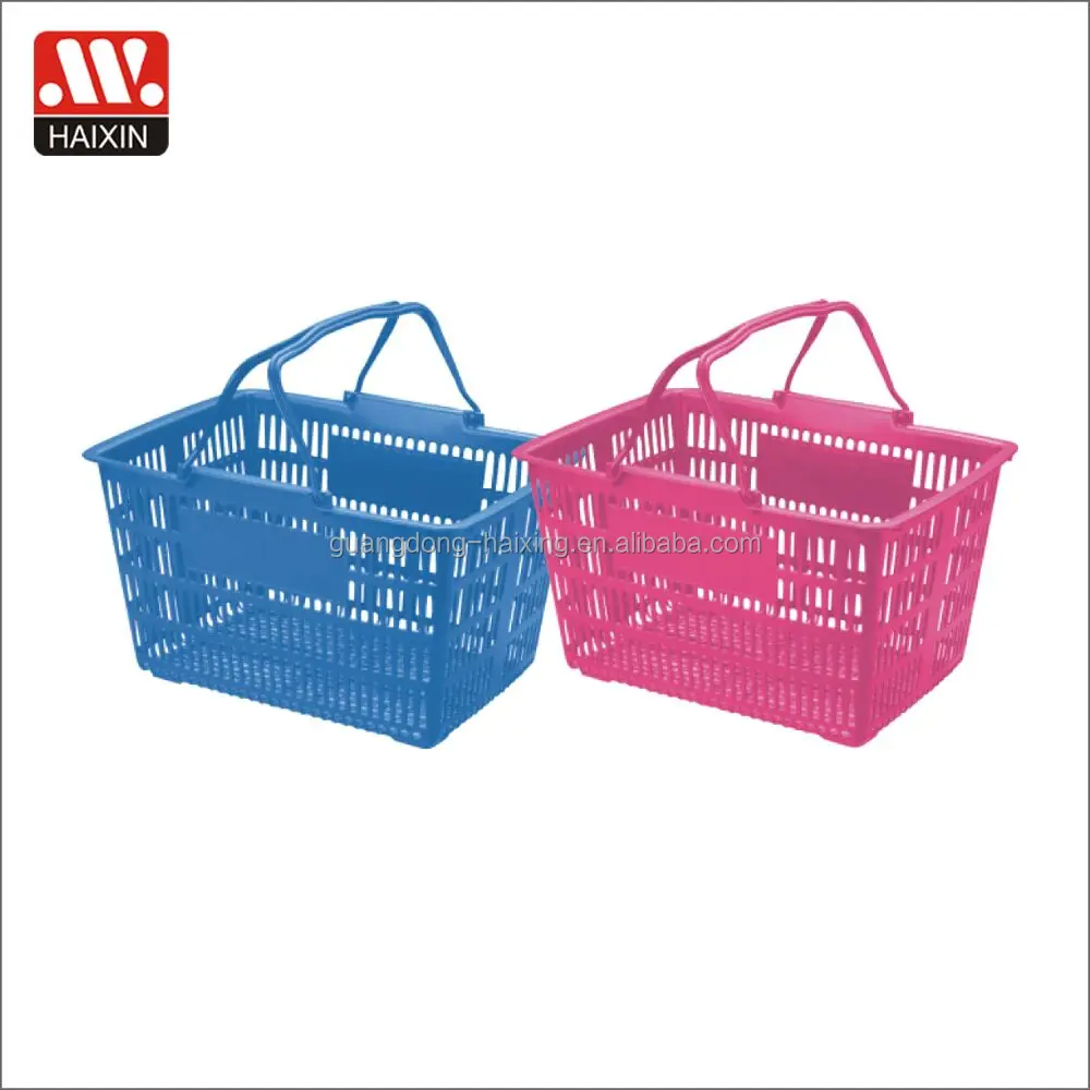 Customized usage food grade plastic vegetable picnic storage basket for sale