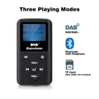 Mp3 Player Built-in 850ma Lithium Battery Digital Radio DAB Digital Radios With Bluetooth Portable Pocket DAB Digital Car Radio FM MP3 Player