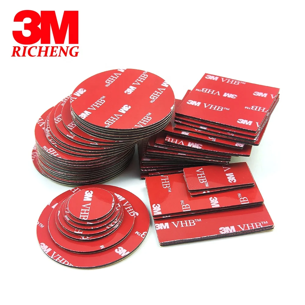 3M Adhesive Tape RP25 1.5 Diameter Circles roll of 5 