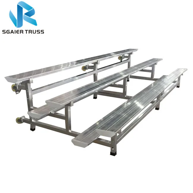 used portable bleachers