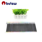 Watercolor Pens Premium 24 Colors Water Based Watercolor Soft Tip Brush Pens For Painting