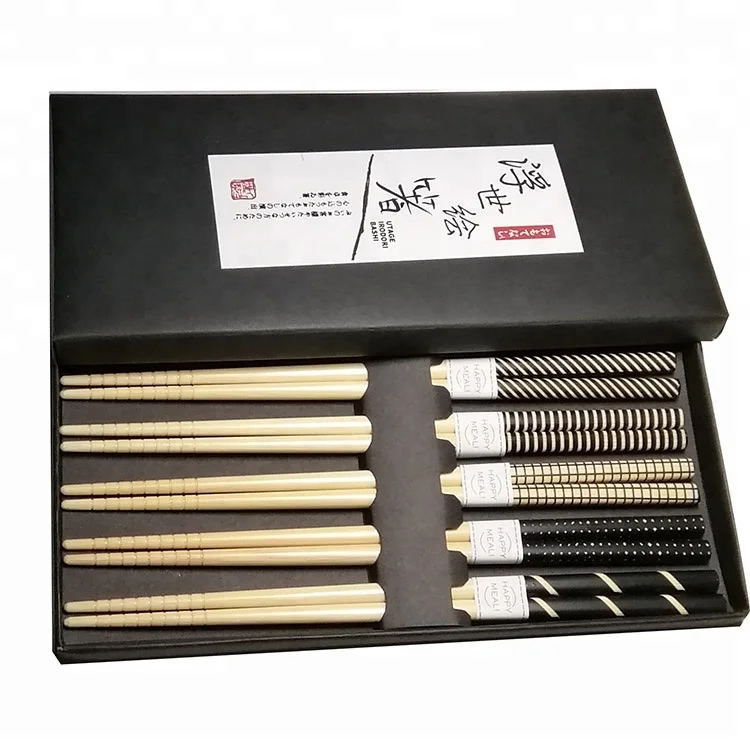 high quality durable japanese chopstick set with