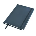 School School Notebook Pu Leather Cover Accept Custom Logo With Buckle Portable Black Business And School Notebook