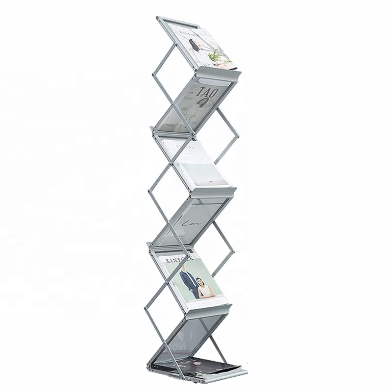 A4 PORTABLE FOLDING EXHIBITION BROCHURE DISPLAY STAND