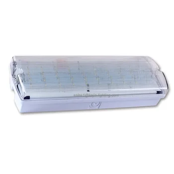 The Most Popular Ip65 Rechargeable Led Bulkhead 3H Battery Backup Led Emergency Lights