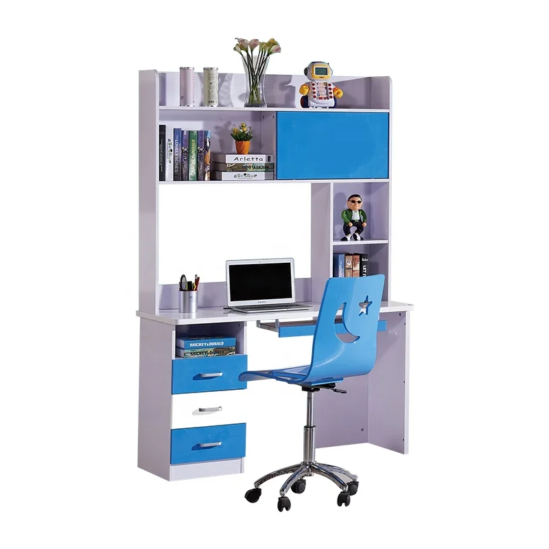 cheap blue desk