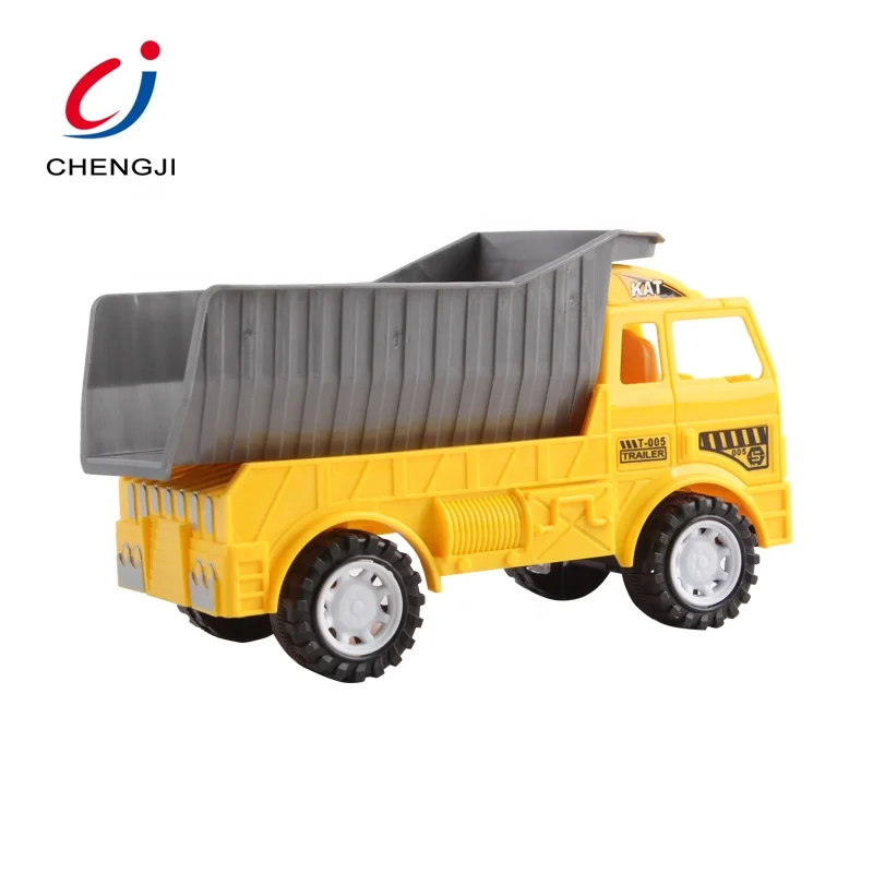 Chengji Cheap price custom inertia friction engineering construction kids truck toys
