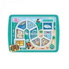 Kids Tray BAP FREE Dinner Ware Kids Magic Plate Divided Melamine Tray Design