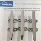 Stainless Deck Stainless Steel Marine Deck Hardware Mooring Flat Cleat 5"