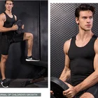 Tank Top Singlets Fast Dry Skinny Basketball Running Sport Tank Top Men Gym Singlet Gym Vest