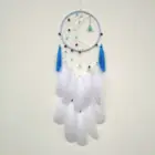 Shell AYDCMC-026-2 Handmade Ins Style Simple White Dream Catcher Feather Shell Pendant