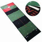 Golf Putting Mat Practice 3D Custom Indoor Golf Practice Turf Putting Mat