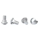 AISI 304 Stainless Steel Carriage Bolt ANSI/ASME B18.5 1/2"-13X1-1/4"