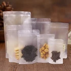 Plastic Stand Up Plastic Bag Printed Golden Plastic Zipper Pouch/stand Up Packaging Bag
