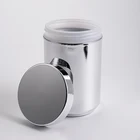 Jar Protein Powder Jar Chrome Metallized HDPE Pill Bottle/PP Plastic Protein Powder Jar/food Jar Container