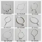 Sterling Silver Jewelry Silver Korean 925 Sterling Silver Bead Unique Bracelets Jewelry For Women