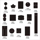 Earrings Packaging Luxury Custom Jewelry Card Ear Nail Necklace Earrings Card Hang Tags Packaging Card
