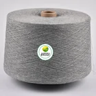 Color Cotton Yarn Colored Cotton Yarn Various Color 12s Cotton Lycra Sock Yarn 450TPM Colorful Recycled Cotton Yarn For Sock
