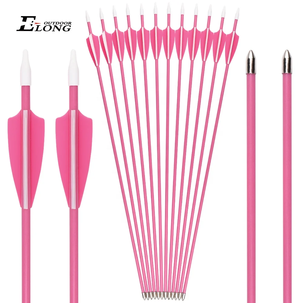 pink bow and arrow